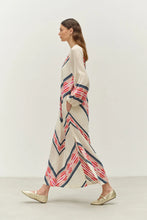 Load image into Gallery viewer, Beloved Long dress - Navy/Red