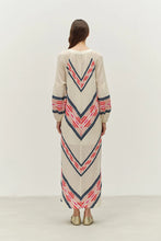 Load image into Gallery viewer, Beloved Long dress - Navy/Red