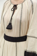 Load image into Gallery viewer, Epilogue Blouse - Black/ Off white