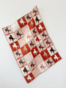 Linen Tea Towel - King of Your Rodeo