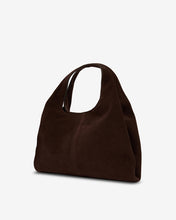 Load image into Gallery viewer, Emery Tote - Chocolate Suede