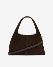 Load image into Gallery viewer, Emery Tote - Chocolate Suede