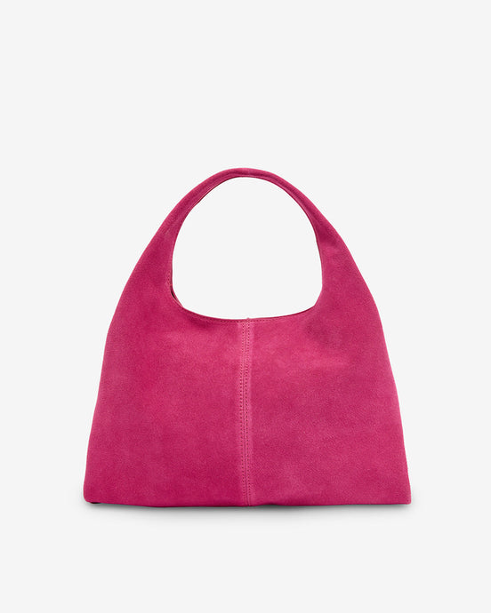 Emery Tote - Pink Suede