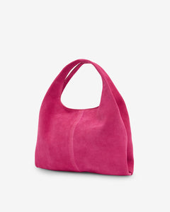 Emery Tote - Pink Suede