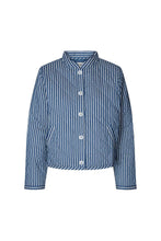 Load image into Gallery viewer, Emilia Jacket - Blue Stripe