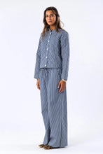 Load image into Gallery viewer, Emilia Jacket - Blue Stripe