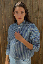 Load image into Gallery viewer, Emilia Jacket - Blue Stripe