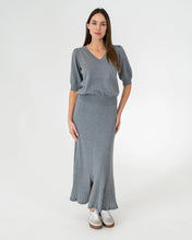 Load image into Gallery viewer, Callie Knit Skirt - Thunder Grey