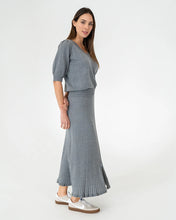 Load image into Gallery viewer, Callie Knit Skirt - Thunder Grey