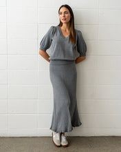 Load image into Gallery viewer, Callie Knit Skirt - Thunder Grey