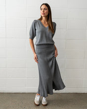 Load image into Gallery viewer, Callie Knit Skirt - Thunder Grey