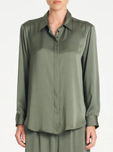 Load image into Gallery viewer, Mirror Satin Soft Shirt - Sage