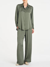 Load image into Gallery viewer, Mirror Satin Soft Shirt - Sage