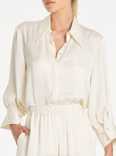 Load image into Gallery viewer, Mirror Satin Resort Blouse - Ivory