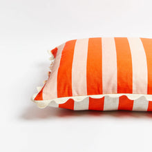 Load image into Gallery viewer, Stripe Red Pink 60cm Cushion