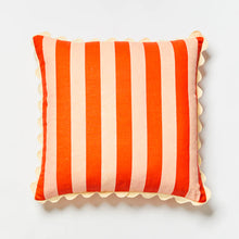 Load image into Gallery viewer, Stripe Red Pink 60cm Cushion