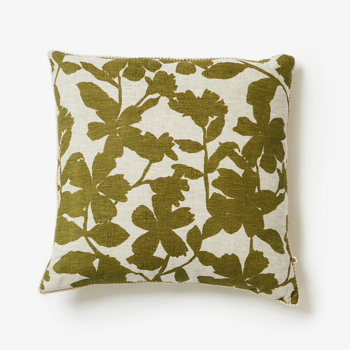 Geranium Khaki 60cm Cushion  PICK UP IN STORE ONLY