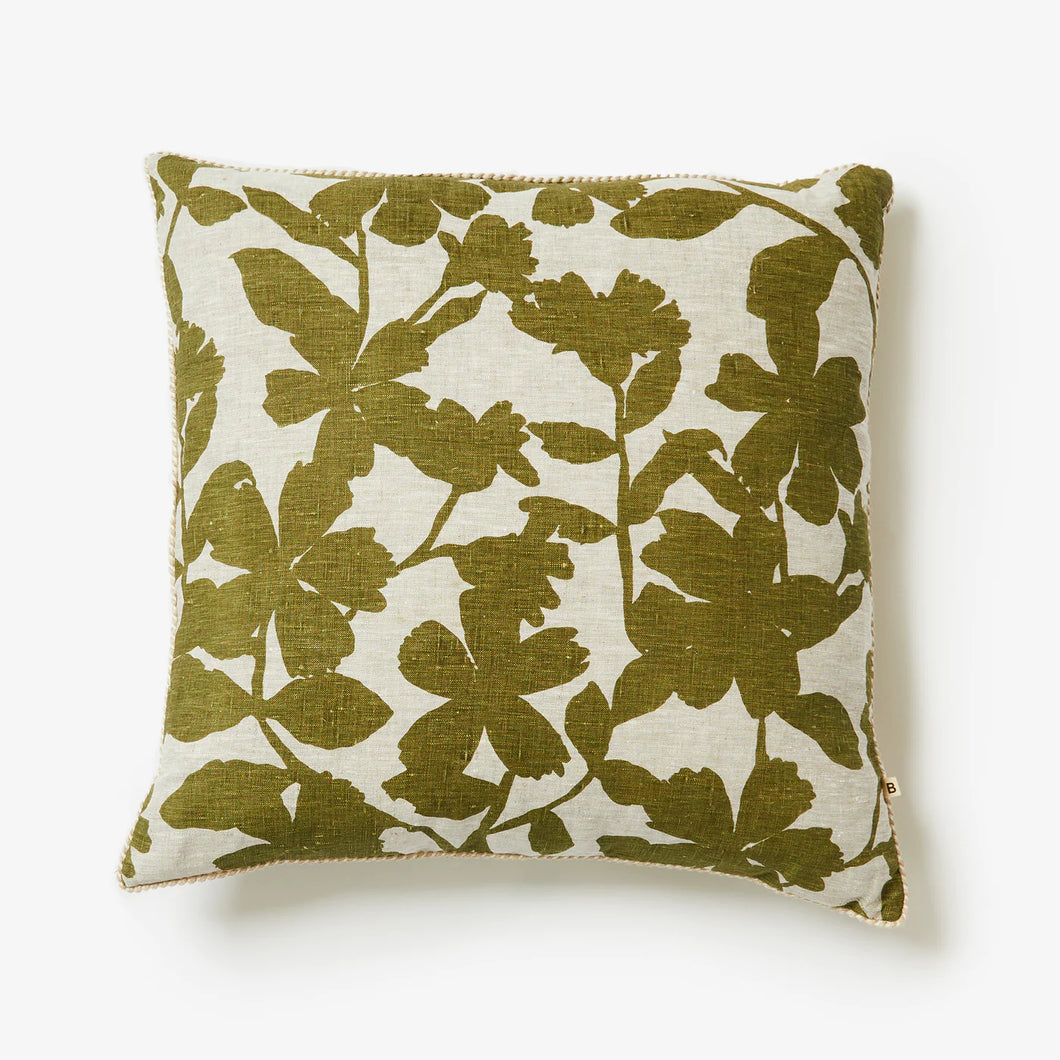 Geranium Khaki 60cm Cushion  PICK UP IN STORE ONLY