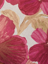 Load image into Gallery viewer, Wild Pansy Pink Linen 60cm Cushion - *** Pick up in Store Only