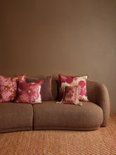 Load image into Gallery viewer, Wild Pansy Pink Linen 60cm Cushion - *** Pick up in Store Only