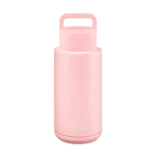 Load image into Gallery viewer, Ceramic Reusable Bottle with Grip Lid 34oz- Blush