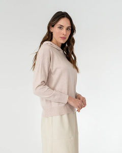 Fort Knit Hoodie - Blush