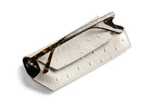 Load image into Gallery viewer, Glasses Case - Ostrich Print Stone