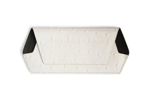 Glasses Case - Ostrich Print Stone