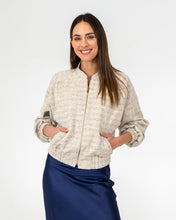 Load image into Gallery viewer, Frankie Bomber - Metallic Tweed