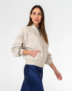 Frankie Bomber - Metallic Tweed