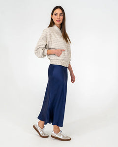 Frankie Bomber - Metallic Tweed