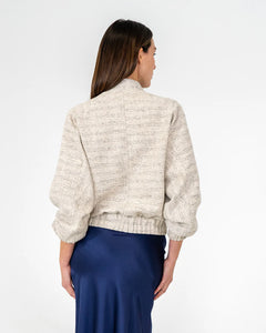 Frankie Bomber - Metallic Tweed