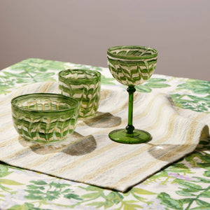Watercolour Green Coupes (Set of 2)