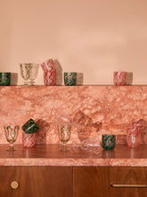 Load image into Gallery viewer, Swirl Green Tumblers (Set of 2)