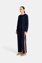 Load image into Gallery viewer, Speed Stripe Lounge Pant - Navy