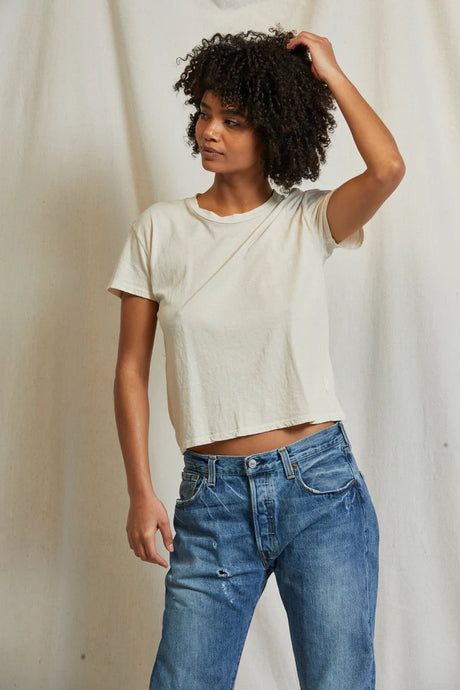 Harley Crew Neck Tee  - Sugar