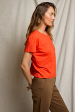 Load image into Gallery viewer, Harley Crew Neck Tee  - Tomato