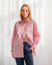 Load image into Gallery viewer, Harlem Oversized Shirt - Pink