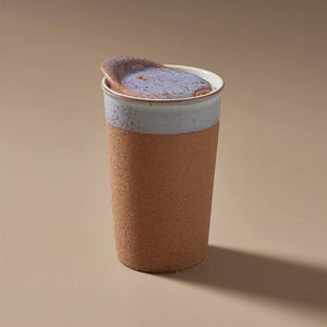 It's a Keeper Ceramic Cup Tall - Raw Earth