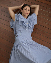 Load image into Gallery viewer, Indie Ruffle Top - Stripe