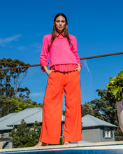 Load image into Gallery viewer, Kate V Neck Knit - Dayglo