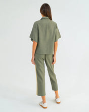 Load image into Gallery viewer, Leah Tapered Trouser - Khaki
