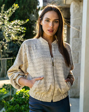 Load image into Gallery viewer, Frankie Bomber - Metallic Tweed