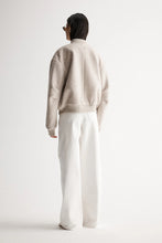 Load image into Gallery viewer, Nonnie Bomber Jacket - Ivory Marle
