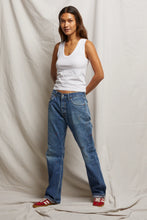 Load image into Gallery viewer, Khara Scoop Tank Top - White