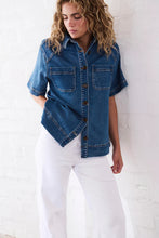 Load image into Gallery viewer, Zoe Denim Shirt - Dakota Wash