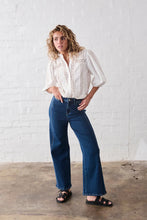 Load image into Gallery viewer, Palazzo Jeans- Mid wash Blue