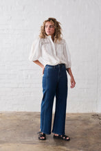 Load image into Gallery viewer, Palazzo Jeans- Mid wash Blue
