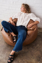 Load image into Gallery viewer, Palazzo Jeans- Mid wash Blue