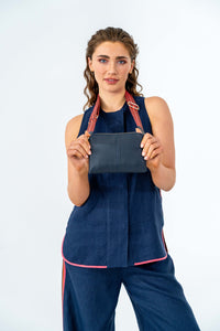 Bowery Petite - French Navy
